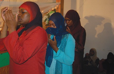 Name of Allah Appears in Home of Banaatun Noor International Summer Program Participant